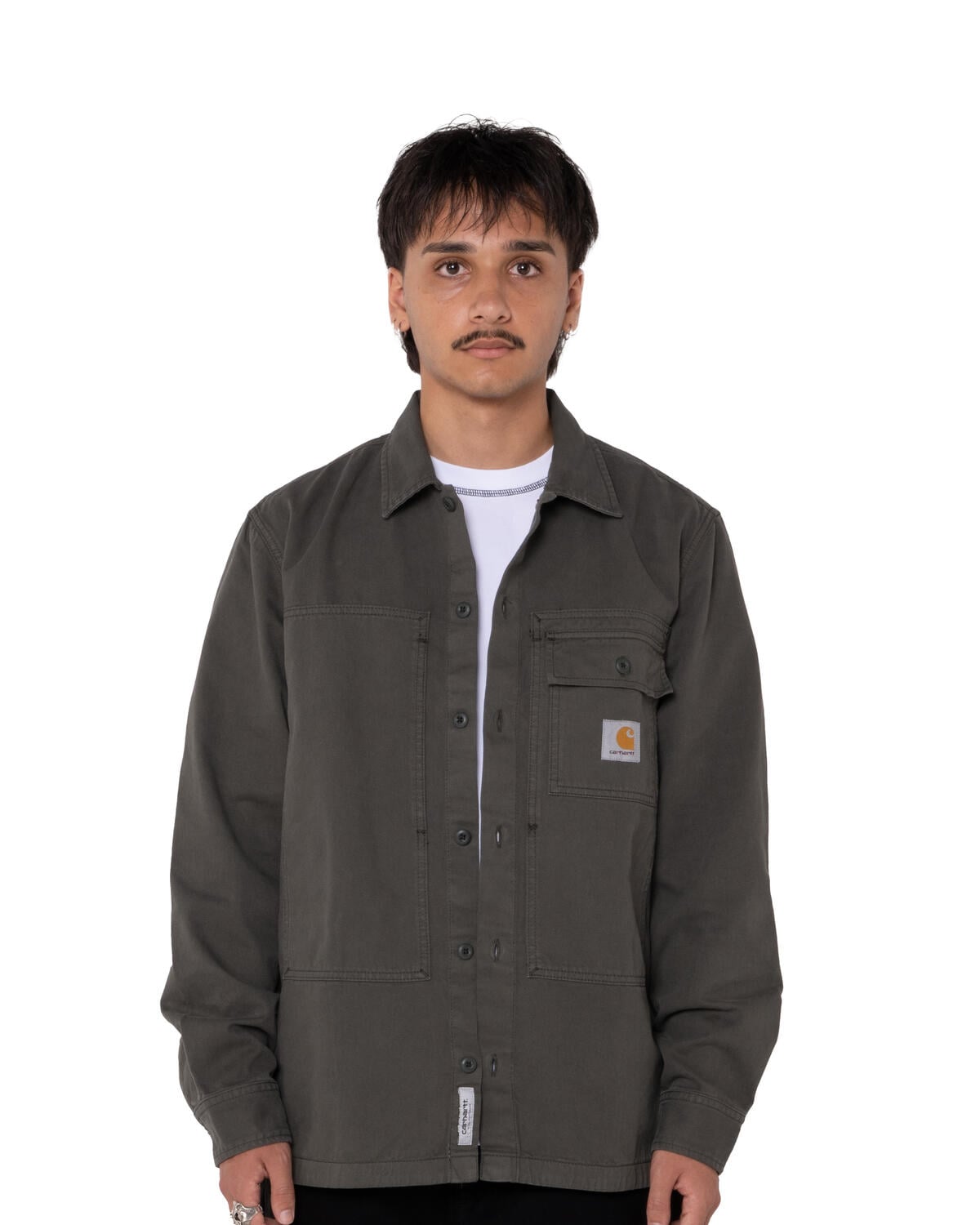 Carhartt WIP L/S Charter Shirt | I030765.0WH.GD | AFEW STORE